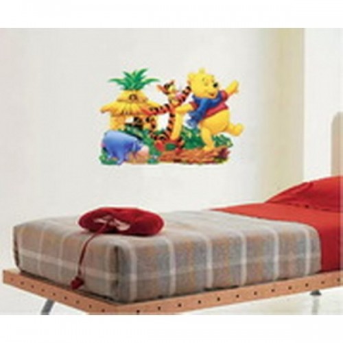 Sienų-baldų lipdukai Mikė Pūkuotukas 02