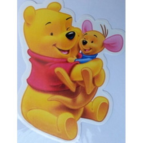 Sienų-baldų lipdukai Mikė Pūkuotukas 06