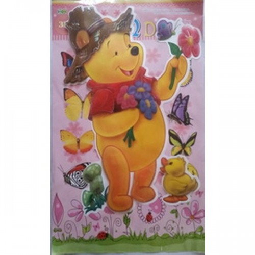 Sienų-baldų lipdukai Mikė Pūkuotukas 15