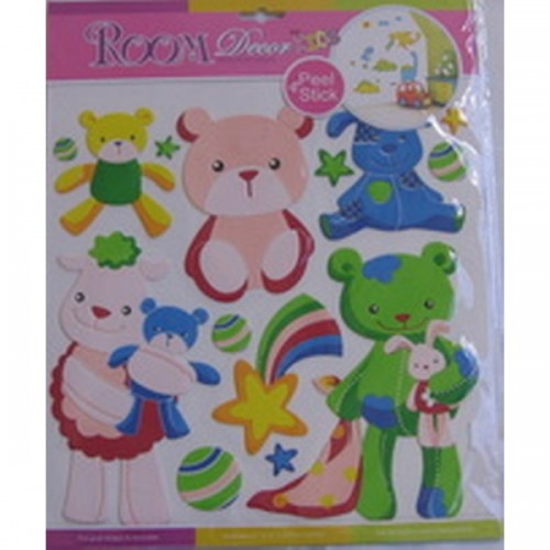 Sienų-baldų lipdukai Meškučiai 01