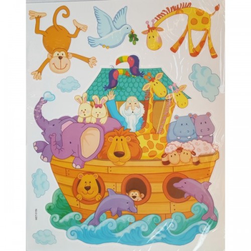 Sienų-baldų lipdukai Nojaus laivas
