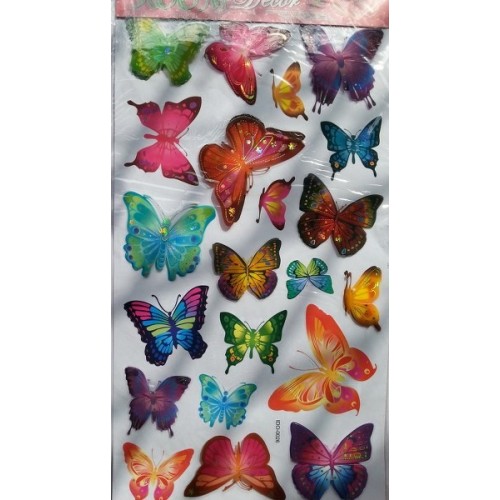 Sienų-baldų lipdukai Drugeliai 05