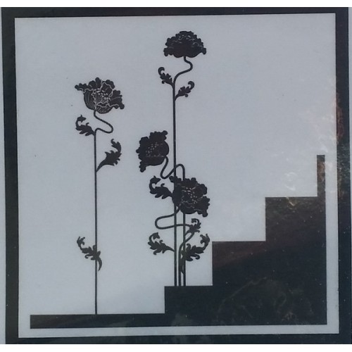 Sienų-baldų lipdukai Gėles 04