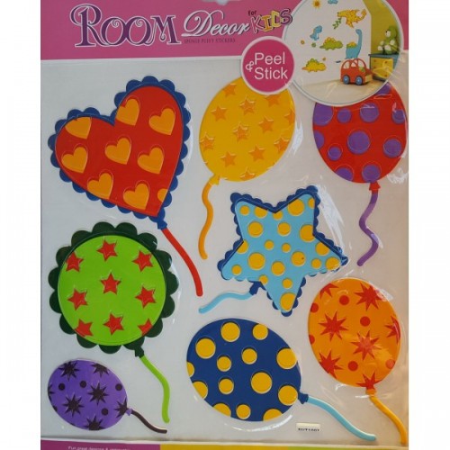 Sienų-baldų lipdukai Balionai