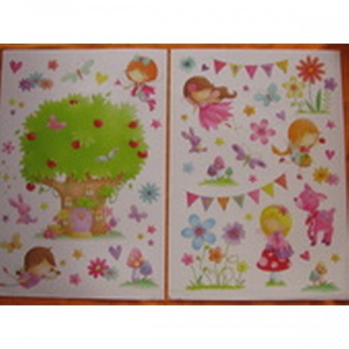 Sienų-baldų lipdukai Mergytės-fėjos