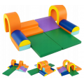 Modulinė minkšta žaidimų aikštelė 10 dalių rinkinys
