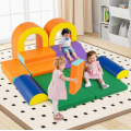 Modulinė minkšta žaidimų aikštelė 10 dalių rinkinys
