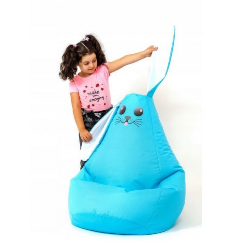 Sėdmaišis vaikams  Zuikis mėlynas