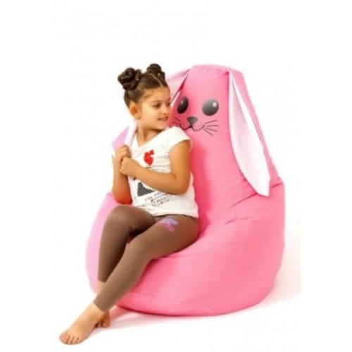 Sėdmaišis vaikams  Zuikis rožinis