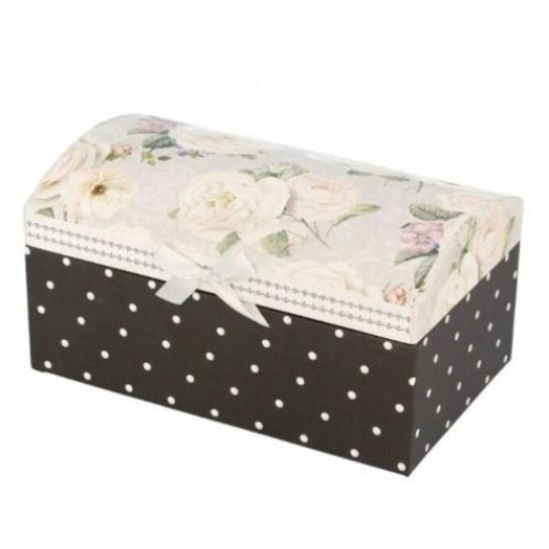 Papuošalų dėžutė su veidrodžiu "Rožės"