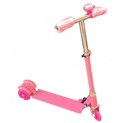 Triratis paspirtukas Scooter rožinis 