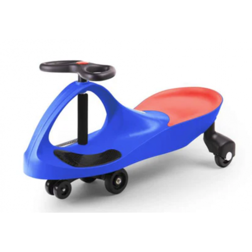 Riedamobilis su šviečiančiais ratukais (mėlynas)