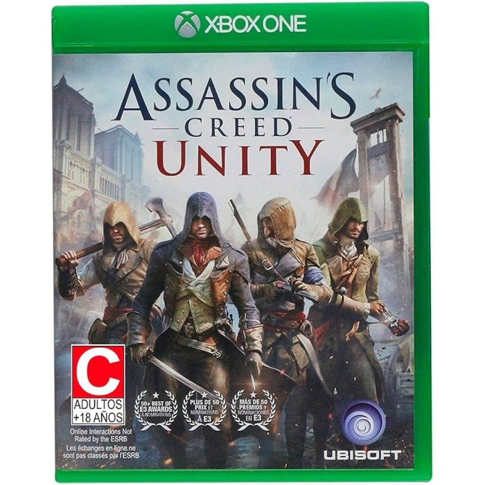 Xbox One Assassins Creed Unity (naudotas) Xbox One Assassins Creed Unity (naudotas)