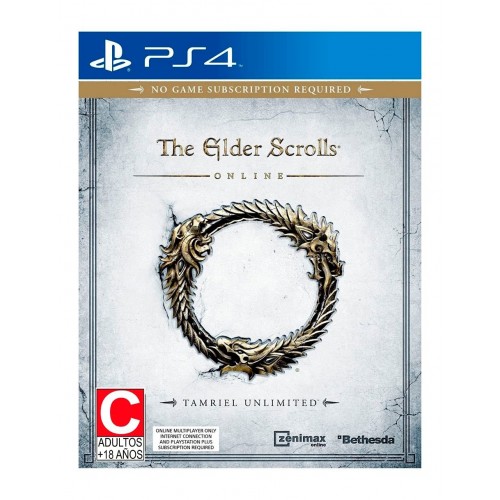 PS4 The Elder Scrolls Online (naudotas)