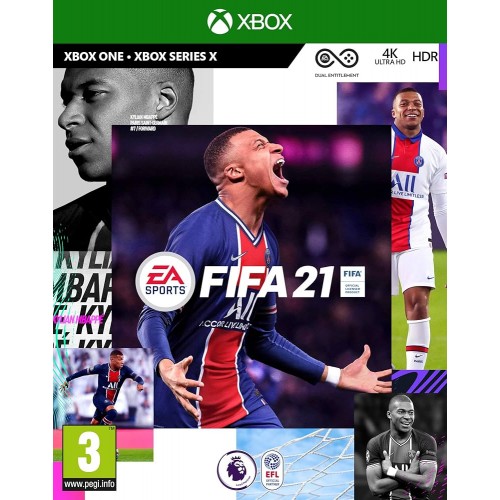 Xbox One Fifa 21 (naudotas) (Be dežutės)