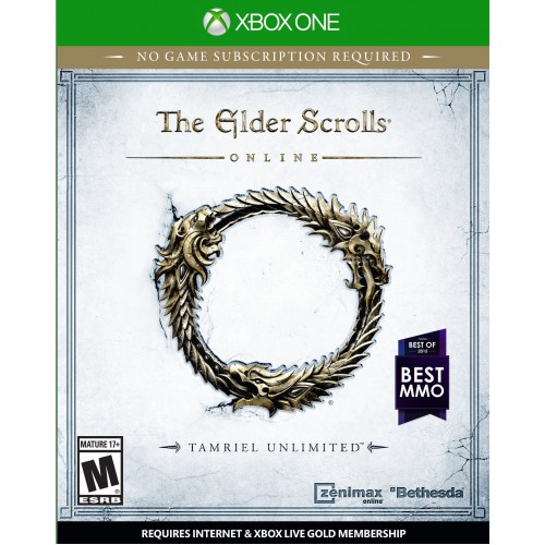 Xbox One The Elder Scrolls Online Tamriel Unlimited (naudotas) (Be dežutės)