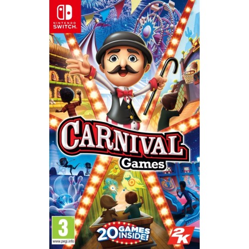 Nintendo Switch Carnival Games (naudotas)