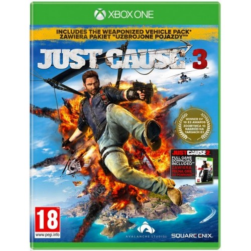 Xbox One Just Cause 3 (naudotas)