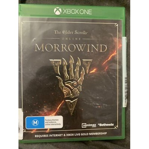 Xbox One The Elder Scrolls Online Morrowwind (naudotas)