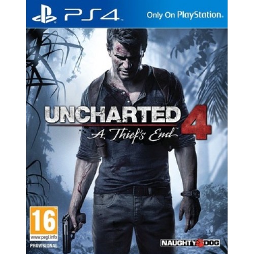 PS4 Uncharted 4 A Thiefs End (naudotas)